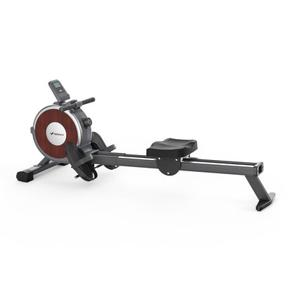 Magnetic Rowing Machine Quiet 16 Levels of Resistance Bluetooth Black Rower for Home Workout