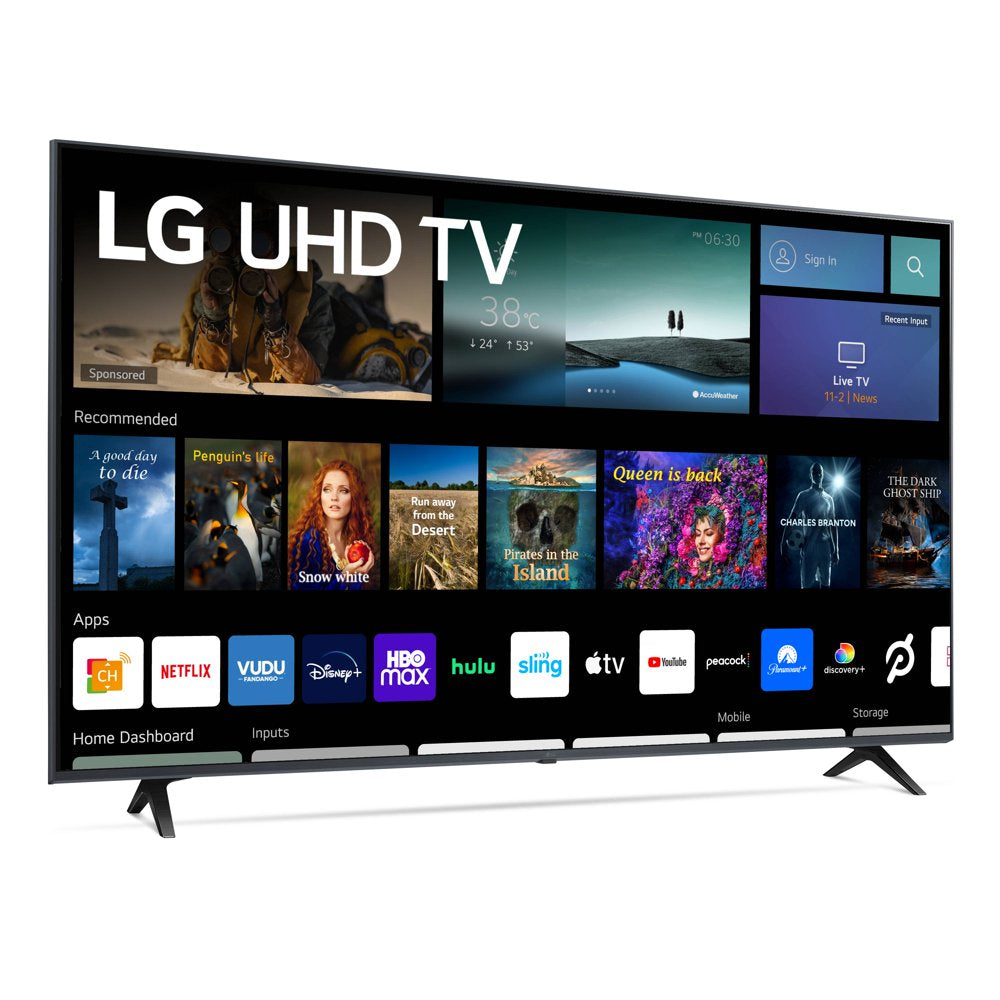 LG 55" Class 4K UHD 2160P Webos Smart TV - 55UQ7070ZUE