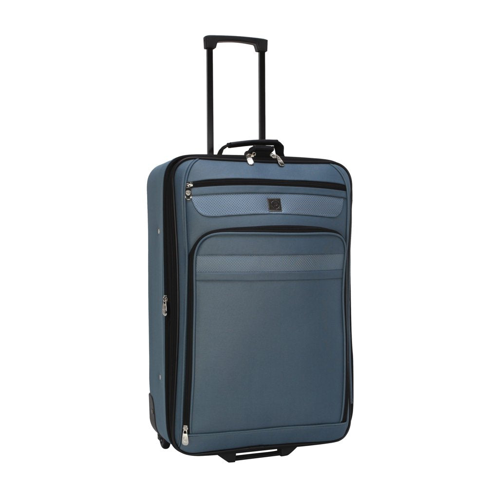 Protege 3-Piece Softside Luggage Value Travel Set - Blue