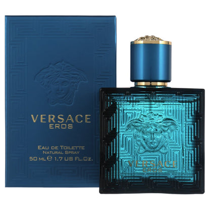 Versace Eros Eau De Toilette, Cologne for Men, 1.7 oz