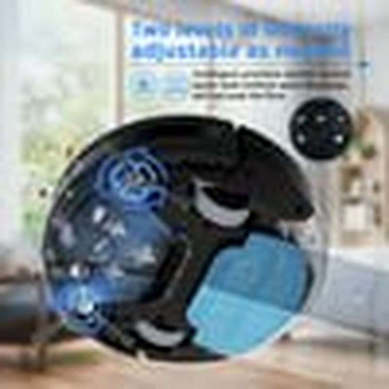 ONSON Robot Vacuum Cleaner, 2 in 1 Robot Vacuum and Mop Combo, With WIFI Connection For Pet Hair, Hard Floor