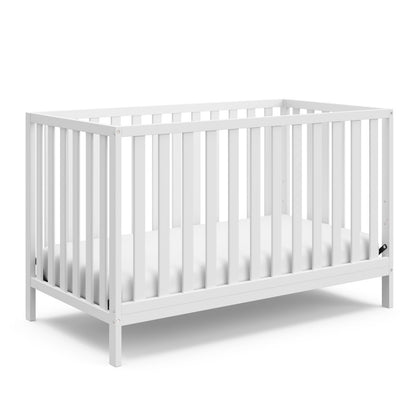 Storkcraft Sunset 4 in 1 Convertible Baby Crib, Gray