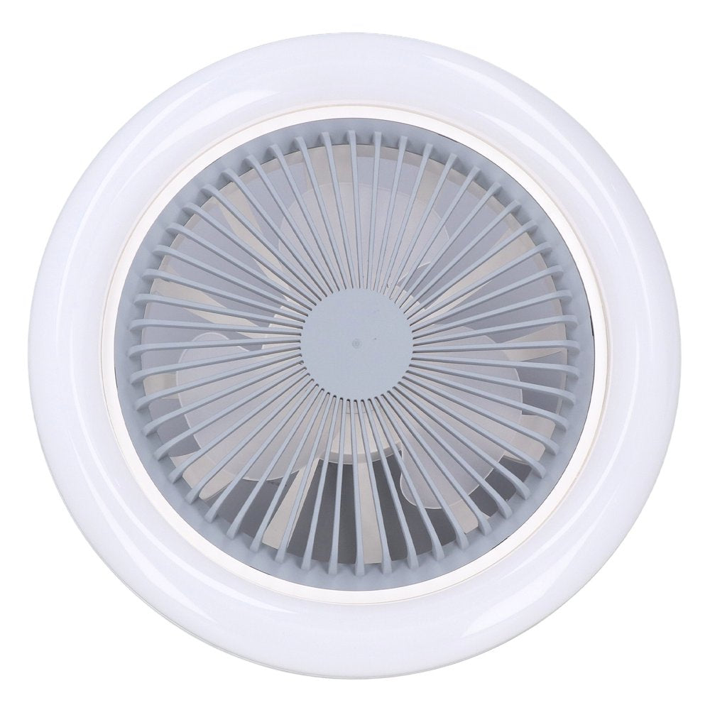 TOPINCN Ceiling Fan Light Small E27 30W Silent Adjustable LED Fan Lamp for Kids Room Bedroom 85‑265V,Chandelier Fan