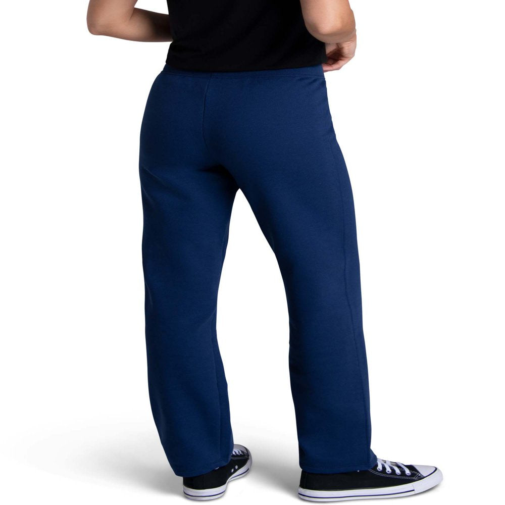 Fruit of the Loom Women's Eversoft Fleece Open Bottom Pant