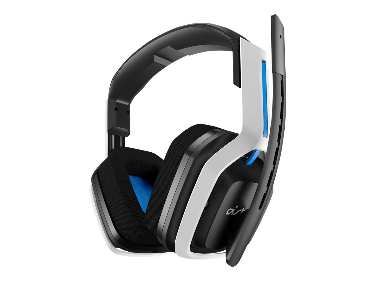  A20 Wireless Headset Gen 2 for PlayStation 5, PlayStation 4, PC & Mac - White/Blue