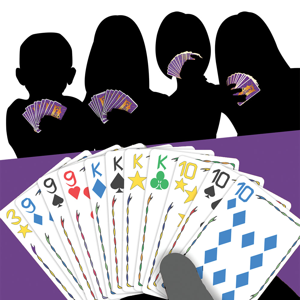 Five Crowns Card Game, Rummy Style, Kids Game, Family Game, Fun Game