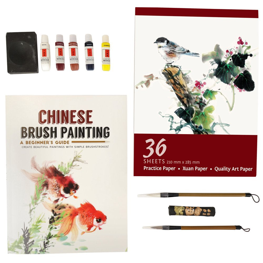 Adult Art Craft & Hobby Kits Masterclass Chinese Brush Painting