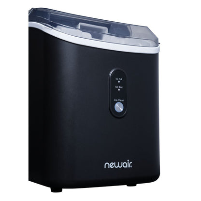 Newair 26 Lbs. Countertop Nugget Ice Maker | Compact Ice Machine | Matte Black