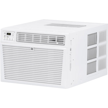 GE® 8,000 BTU 115-Volt Window Air Conditioner with Wifi and Eco Mode for Medium Rooms, White, AEG08LZ