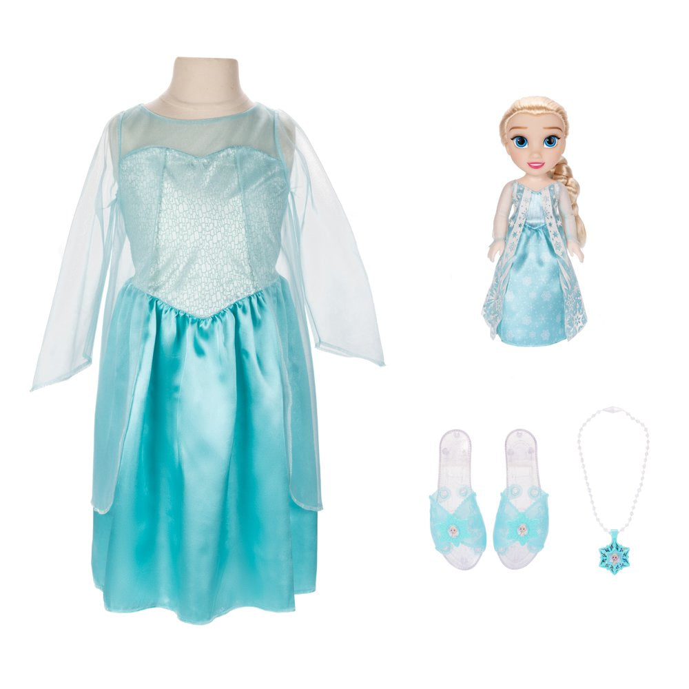 Disney Classic Elsa 15 inch Doll with Dress and Accessory (Assembled Product Height: 14 in)