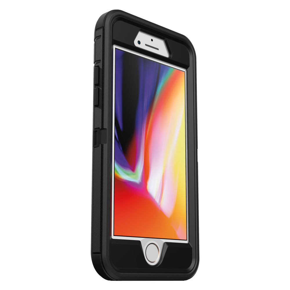 OtterBox Defender Series Pro Phone Case for Apple iPhone SE (3rd Gen-2022 and 2nd Gen-2020), iPhone 8, iPhone 7 - Black