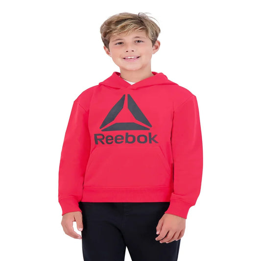 Reebok Unisex Kids’ Delta Fleece Hoodie, Sizes 4-18