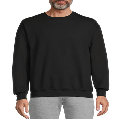 Athletic Works Men's Fleece Crewneck Sweatshirt, Sizes S-4XL