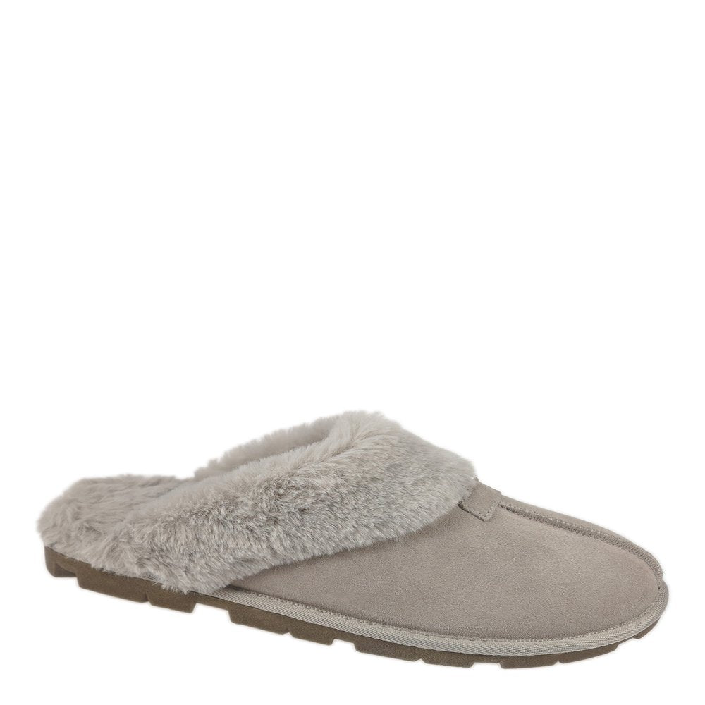  Women's Genuine Suede Clog Slipper