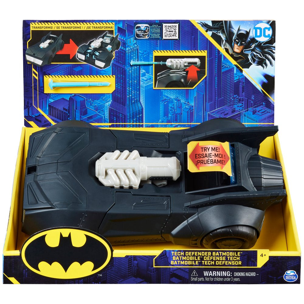 Batman, Tech Defender Batmobile with Blaster Launcher