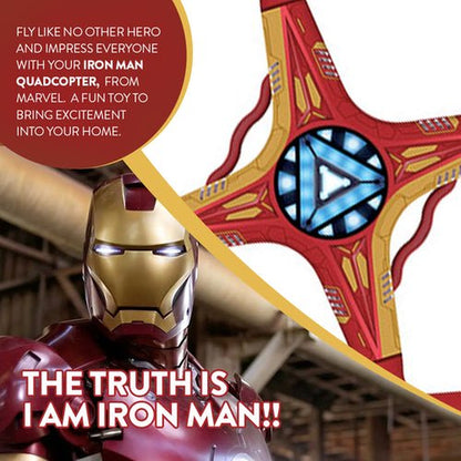 Marvel Licensed Iron Man Sky Hero 2.4GHz 4.5CH RC Drone