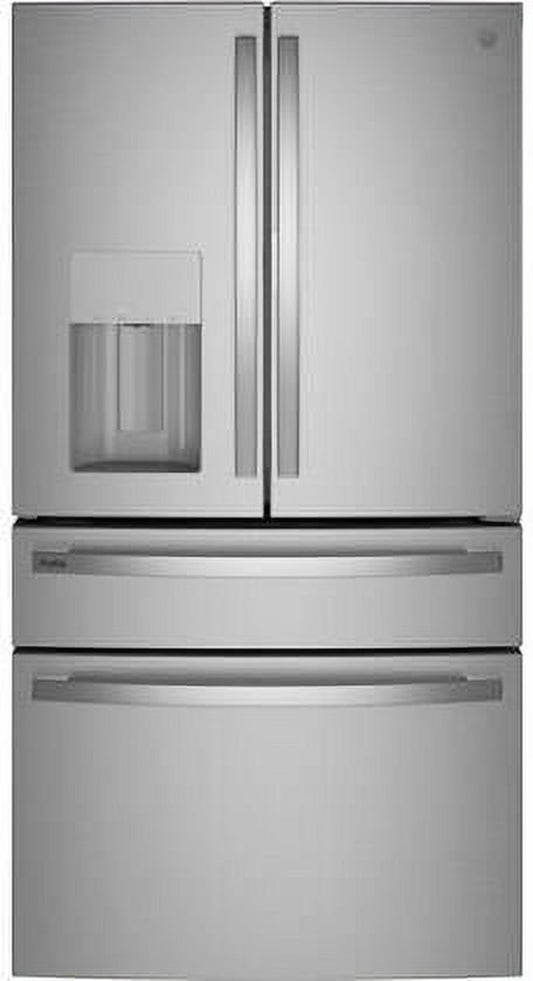 GE Profile 27.9 Cu Ft Smart Fingerprint Resistant French Door Refrigerator, Stainless Steel