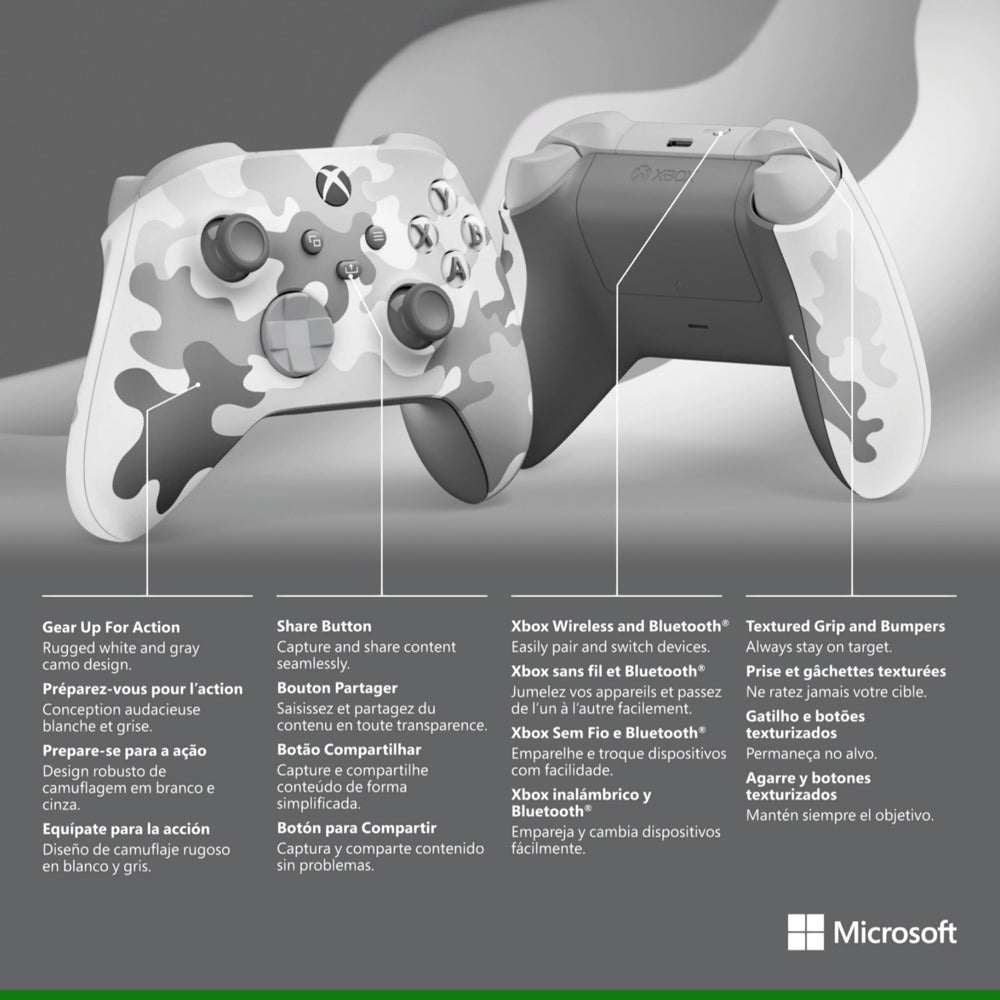 Microsoft Xbox Wireless Controller - Arctic Camo