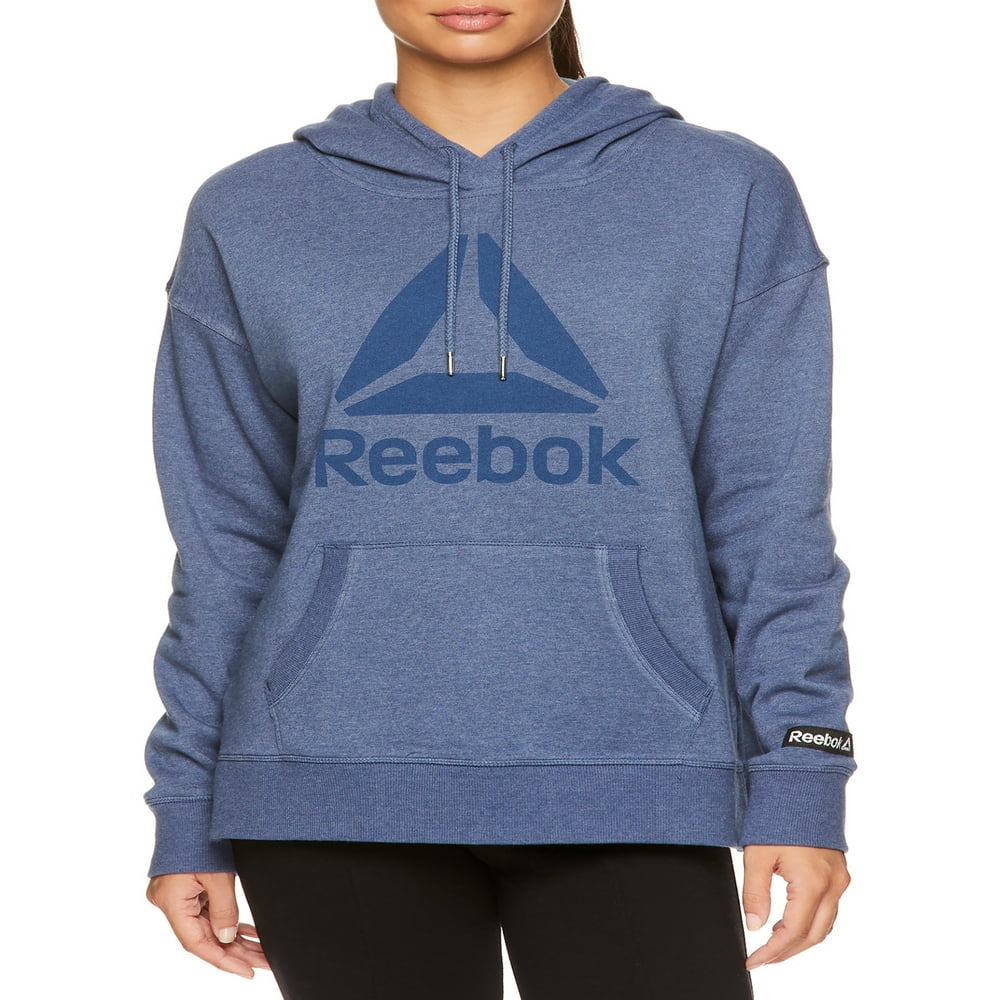 Reebok Women's Elite Cozy Graphic Hoodie with Drawstring and Pockets