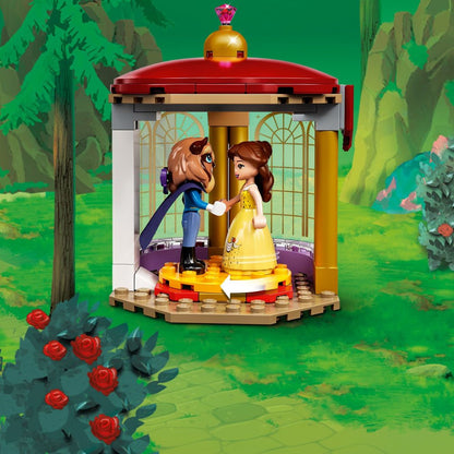 LEGO Disney Belle and the Beast’s Castle 43196 Building Toys from The Beauty and the Beast Movie with Horse Toy, plus Disney Princess & Prince Mini Dolls