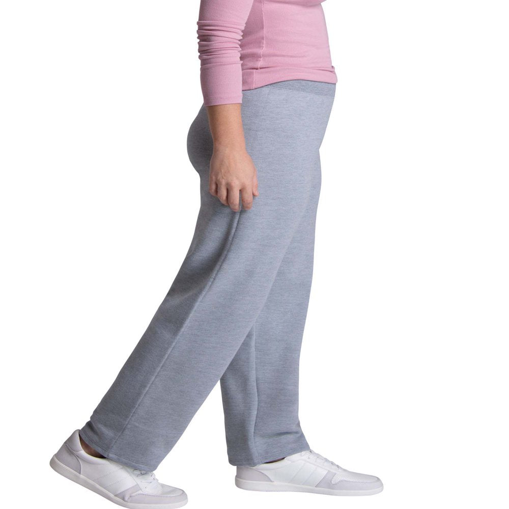 Fruit of the Loom Women's Eversoft Fleece Open Bottom Pant