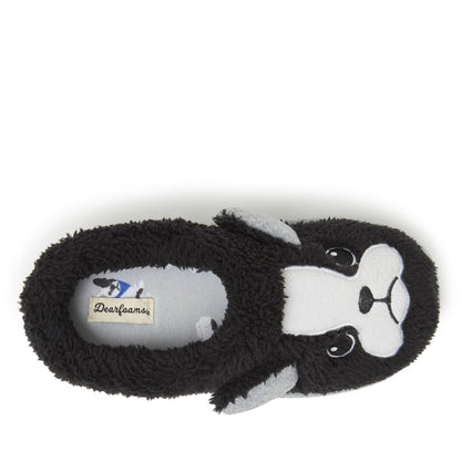 Dearfoams Kid's Peyton Animal Slip On Clog Slippers