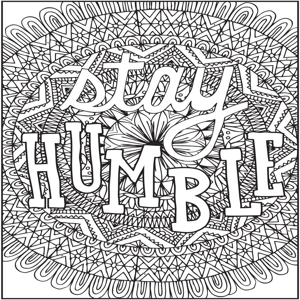 Cra-Z-Art: Timeless Creations, Words of Wonder New Adult Coloring Book, 64 Pages