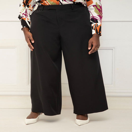 Women'S plus Wide Leg Trousers