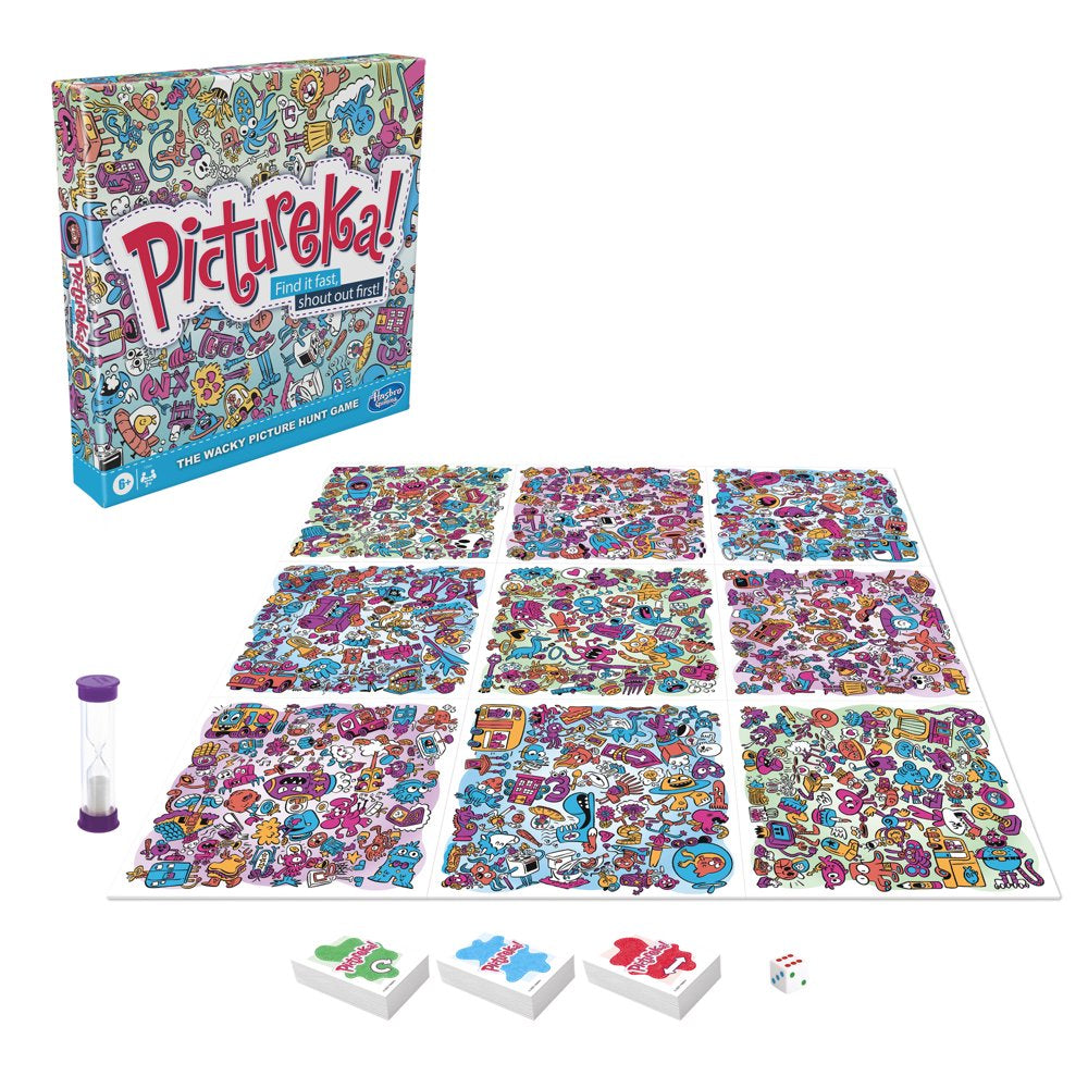 Pictureka! Game, Picture Game, Board Game for Kids, Fun Family Board Games, Board Games for 6 Year Olds and Up