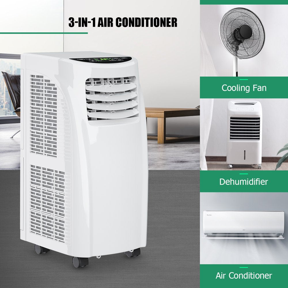 Costway 8000BTU Air Conditioner & Dehumidifier Portable Air Conditioner 5500 BTU (8000BTU ASHRAE)