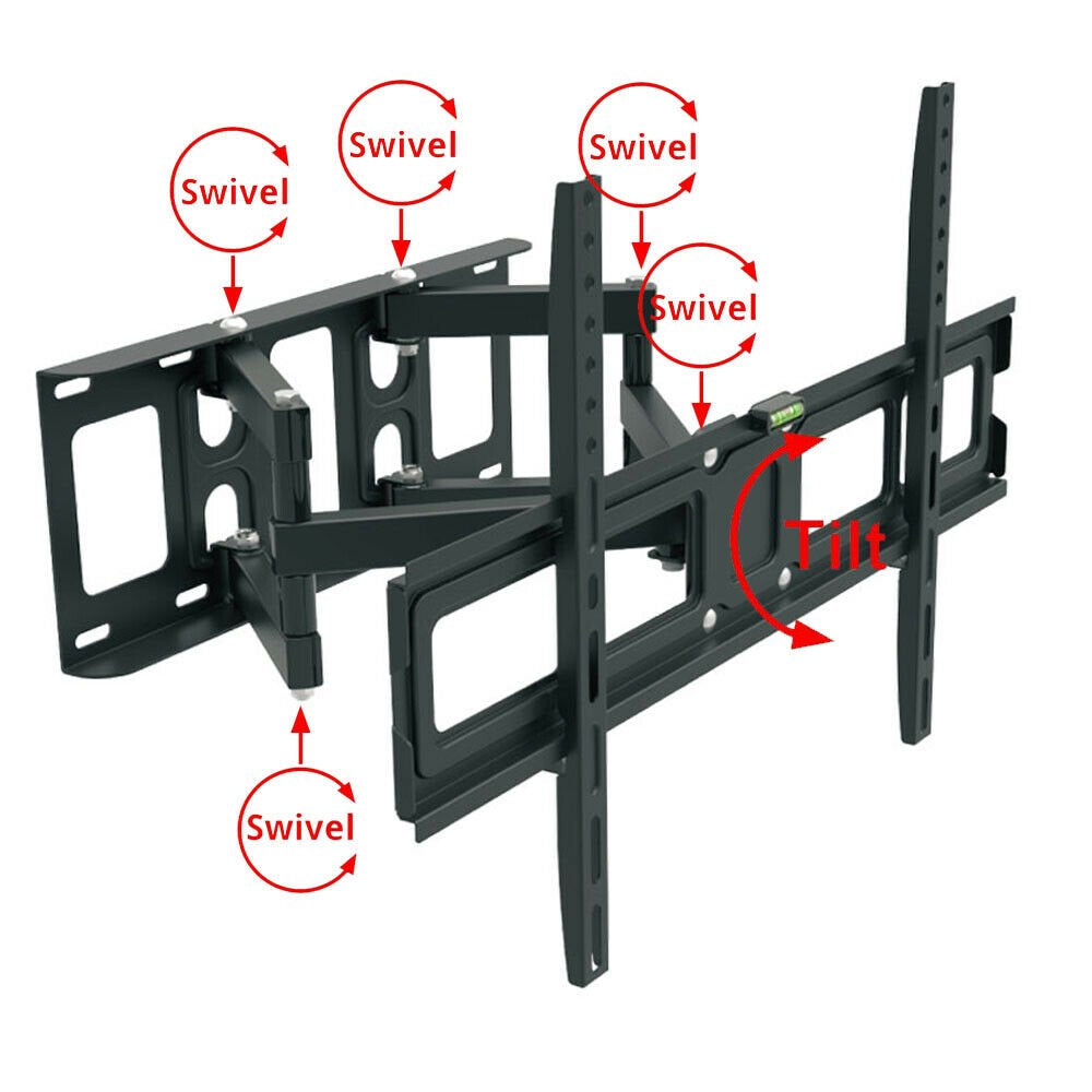 UBesGoo 32-70" Full Motion LCD LED Plasma Flat TV Wall Mount Bracket 55 60 65 70"