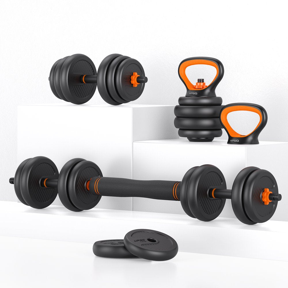  Adjustable Dumbbells, 50/70lbs Free Weight Set with Connector, 4 in1 Dumbbells Set Used as Barbell, Kettlebells, Push up Stand, Fitness Exercises for Home Gym Suitable Men/Women