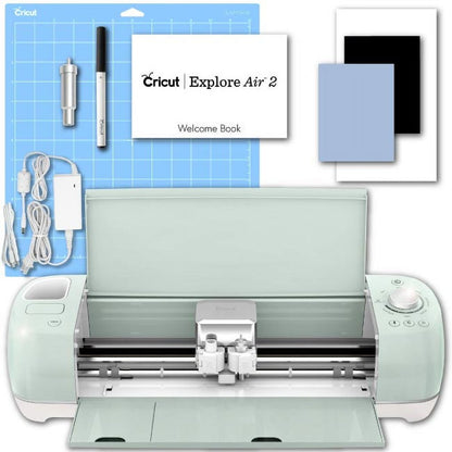 Cricut Explore Air 2 Machine Bundle - Beginner Guide, Tool Kit, Vinyl Pack, Designs & Project Inspiration