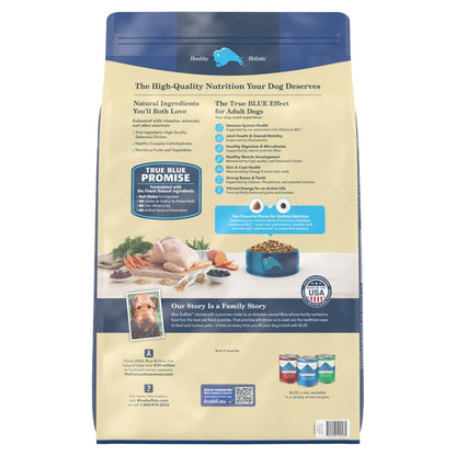 Blue Buffalo Life Protection Formula Chicken and Brown Rice Dry Dog Food for Adult Dogs, Whole Grain, 24 lb. Bag