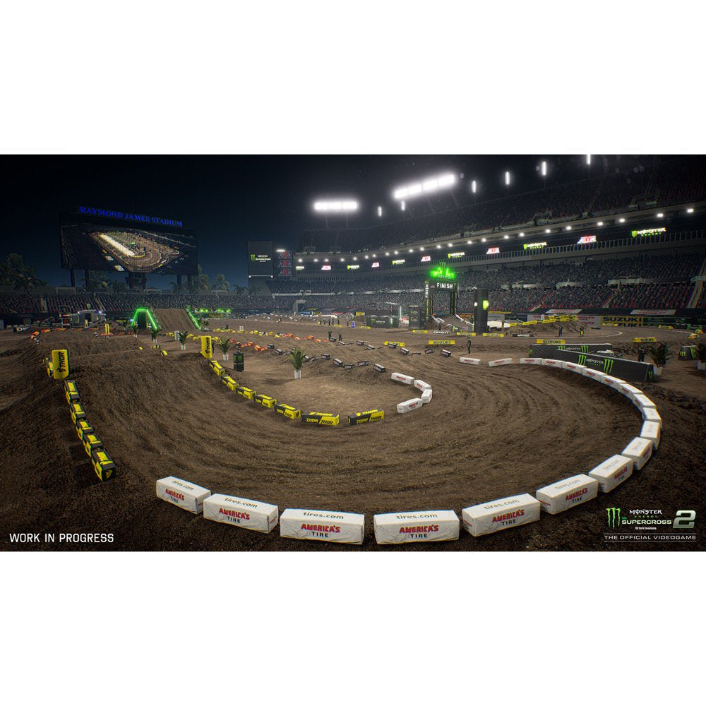 Monster Energy Supercross 2 - The Official Videogame 2 Day One Edition, Square Enix, PlayStation 4, 92231