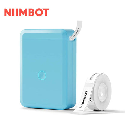 NIIMBOT Label Maker D110 Portable Label Printer Inkless Labeler Sticker Bluetooth Label Maker Machine