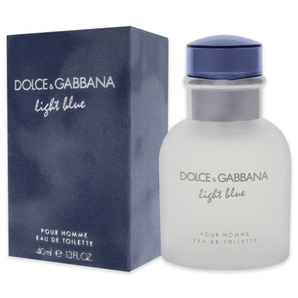 Dolce & Gabbana Light Blue Eau De Toilette Spray, Cologne for Men, 1.3 oz