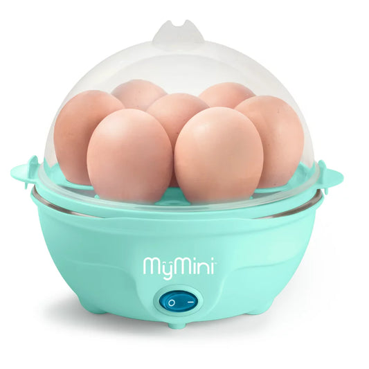 MyMini Premium 7-Egg Cooker, Teal