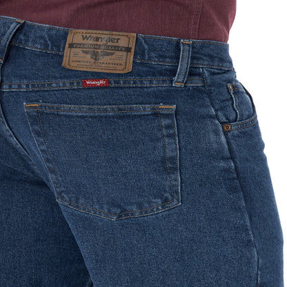 Wrangler Men's and Big Men's Relaxed Fit Jeans with Flex