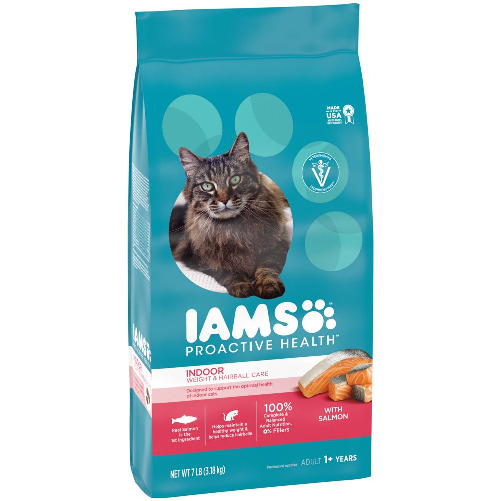 IAMS Proactive Health Salmon Dry Cat Food, 7 lb Bag