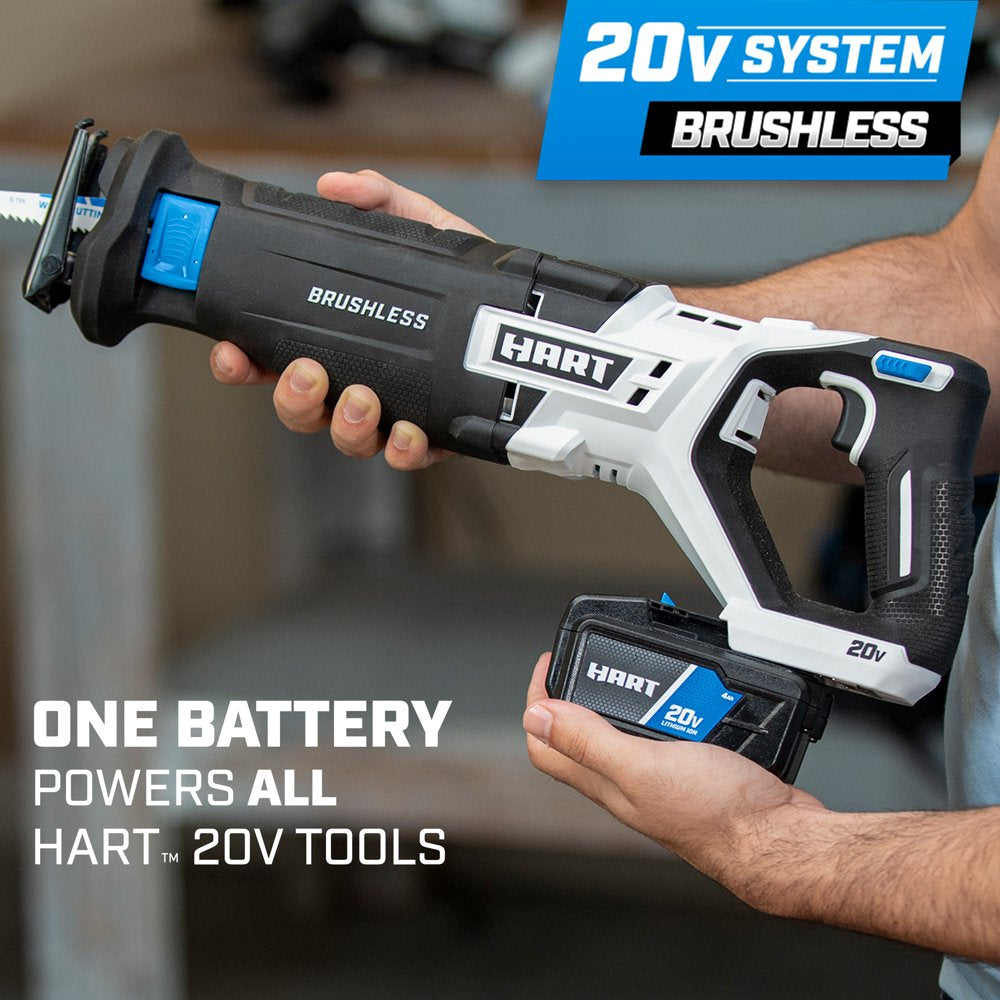 20-Volt Battery-Powered Brushless Reciprocating Saw (Battery Not Included)