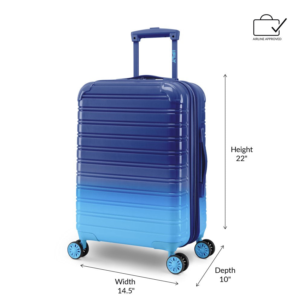 Ifly Hardside Fibertech Carry on Luggage 20", Sunny Sky