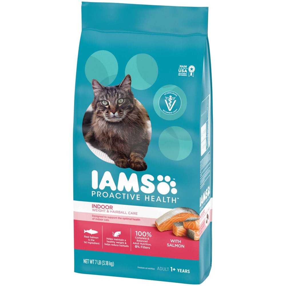 IAMS Proactive Health Salmon Dry Cat Food, 7 lb Bag