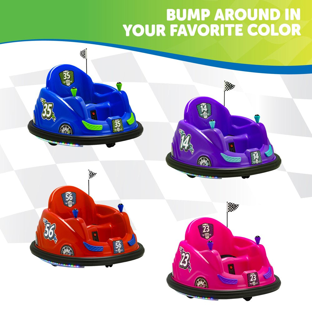 PAW Patrol 6V Bumper Car, Battery Powered, Electric Ride on for Children by Flybar, Includes Charger