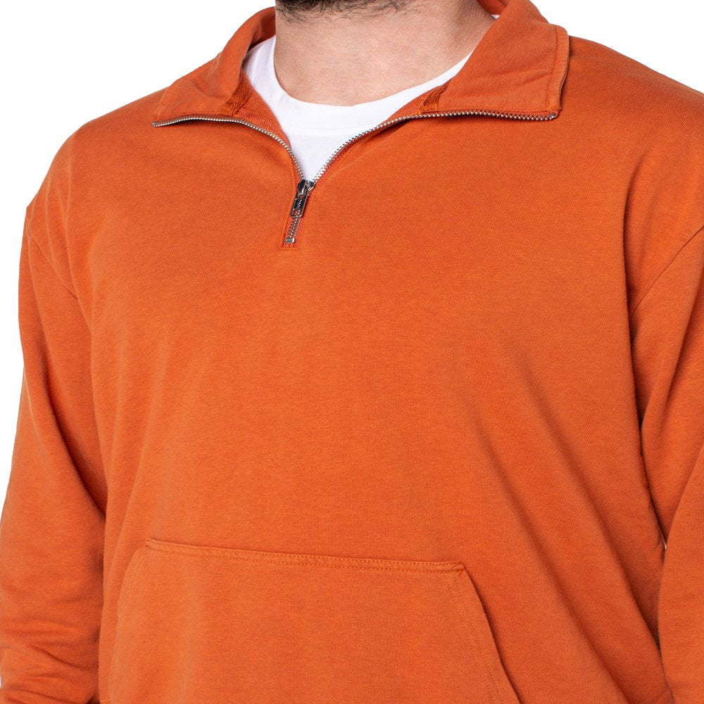  Men’s & Big Men's 1/4 Zip Sweatshirt, Sizes XS-3XL