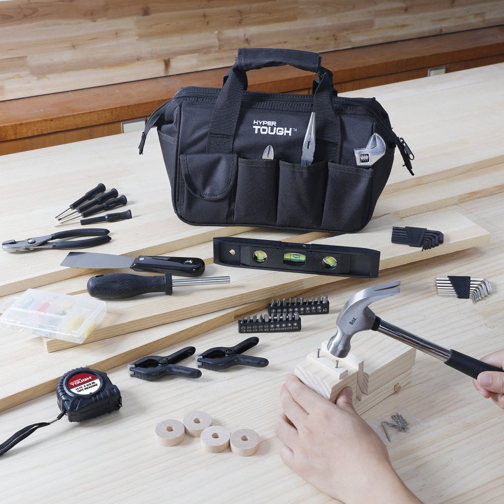 89-Piece Black Household Tool Set