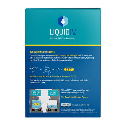 (3 pack) Liquid I.V. Hydration Multiplier Electrolyte Powder Packet Drink Mix, Lemon Lime, 15 Ct