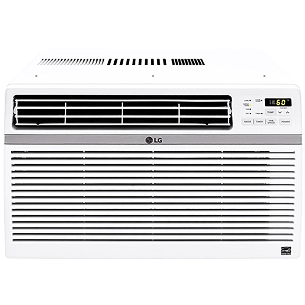 LG 8,000 BTU 115V Window-Mounted Air Conditioner with Remote Control