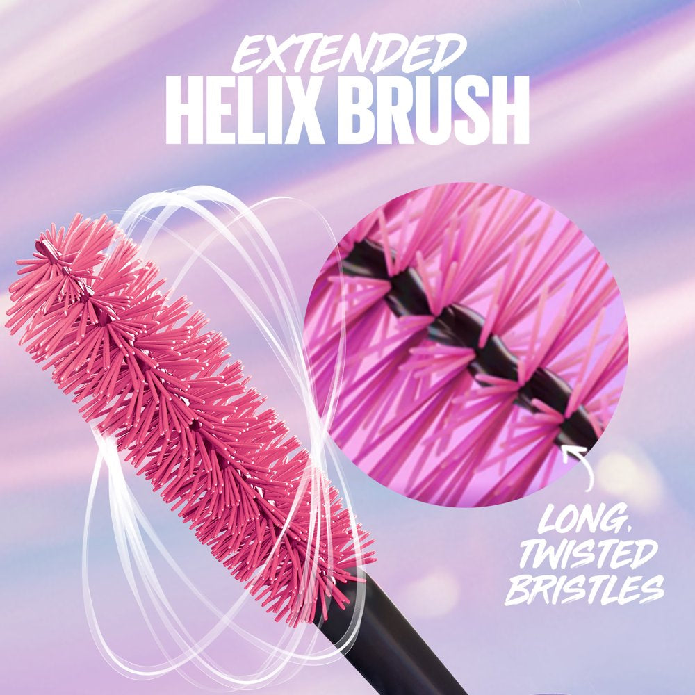 Maybelline The Falsies Surreal Extensions Washable Mascara, Blackest Black, 0.33 fl oz