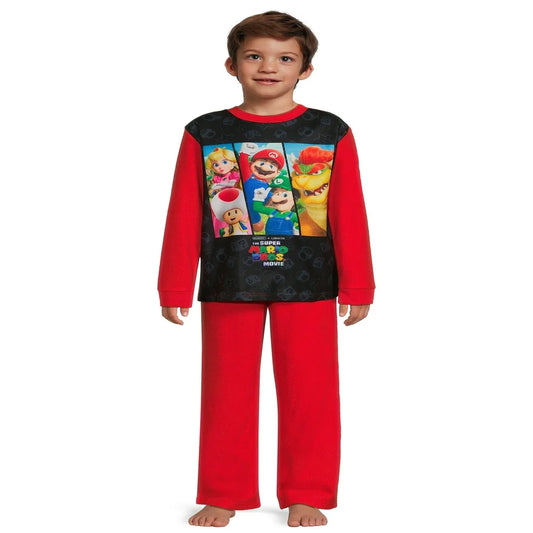 Boys Licensed Character Long Sleeve Top and Pants, 2-Piece Sleet Set, Sizes 4-12